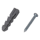 Set de Tornillos para Lámina y Anclajes Plásticos 60 Piezas