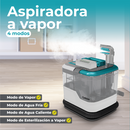 Aspiradora de agua y función Vapor de agua limpieza profunda de Alfombras y Tapicería Portátil 1650W 120V 60Hz 2L Aspiración 13kPa. Incluye escobilla. Spot Cleaner Quita manchas
