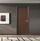 Puerta WPC 45mm madera interior Roble oscuro Recamara