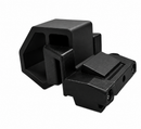 Golpete negro para ventana basculante o proyectable