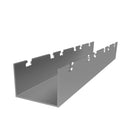Marco Mecanizado Para Montaje De Louver U128. Espesor 1.6 Mm. Largo 5.85 Mts. Acabado Anodizado Silv