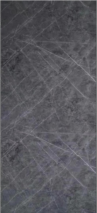 Panel Decorativo Mármol PVC  1.22 m x 2.80 m x 3 mm. Acabado: Grey marquina