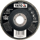 Disco Flap-Forma Regular Respaldo De Fibra De Vidrio 115Mm Grano 80
