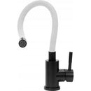 Grifo De Cocina Negro Flexible Blanco