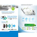 Aire Acondicionado Split Inverter 12,000 BTU R32 Coil De Cobre SEER 17