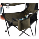 Silla Plegable Color Negro De 45Cm X 50Cm X 80Cm Con Cooler Y Portavasos