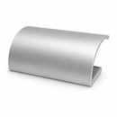 Tirador De Concha. Aluminio Extruido. Acabado Color Silver.