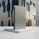 Lámina ACM 4 mm PVDF color Gris Ratón B015 CARBONE