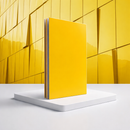 Lámina ACM 4 mm PVDF color Amarillo B016 CARBONE