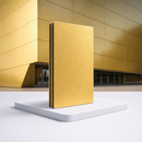 Lámina ACM 4 mm PVDF color Dorado B018 CARBONE