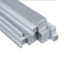 Barra cuadrada de acero inoxidable 304 satinado de 25 × 25 mm y 6 m