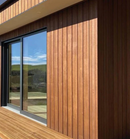 Panel Lama WPC ASA Oak Wood 3D Para Exteriores 112X16x2900mm, Madera, Hidrófugo Fachadas, Muros Y Techos