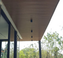 Panel Lama WPC ASA Walnut 3D Para Exteriores 112X16x2900mm, Madera, Hidrófugo Fachadas, Muros Y Techos