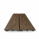 Panel Lama WPC ASA Walnut 3D Para Exteriores 112X16x2900mm, Madera, Hidrófugo Fachadas, Muros Y Techos