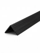 Ángulo de Remate para Deck Ébano WPC 50 × 50 × 2900 mm