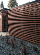 Pérgola WPC Exteriores 2" Acabado Cedro