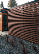 Pérgola WPC Exteriores 4" Acabado Cedro