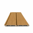 Panel Lama WPC ASA Teca Cepillada Para Exteriores 112X16x2900mm, Madera, Hidrófugo Fachadas, Muros Y Techos