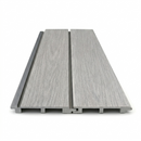 Panel Lama WPC ASA Roble Gris Claro Cepillado Para Exteriores 112X16x2900mm, Madera, Hidrófugo Fachadas, Muros Y Techos