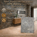 Panel decorativo WPC bambú color Nature Stone