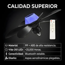 Abanico socket Carbone con control remoto y características del producto