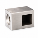Soporte lateral para tubo cuadrado de 13 × 13 mm
