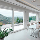 Traslape - Cruce De Hoja. Serie Elevable Europa. Color Blanco