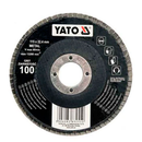 Disco Flap-Forma Regular Respaldo De Fibra De Vidrio 115mm Grano 36