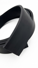 EMPAQUE JUNTA CUÑA INFERIOR PARA VIDRIO - EPDM Vidrio 10mm - Glass Rail