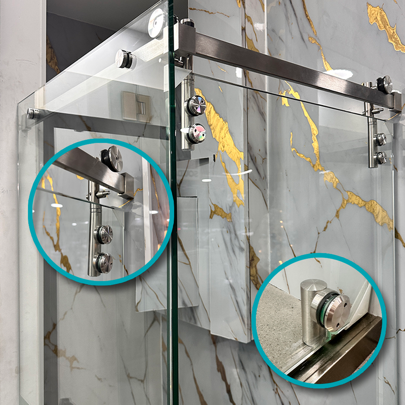 Kit De Herrajes Eolo Giro Satinado