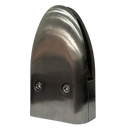 Soporte de acero inoxidable para barandas de vidrio - Satinado