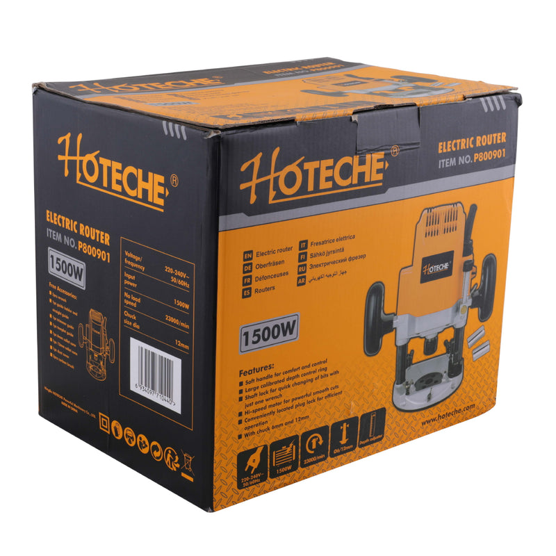 Routeadora Eléctrica 1500W Mandril 12mm 110V