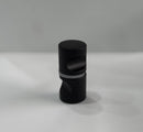 Botón doble Negro