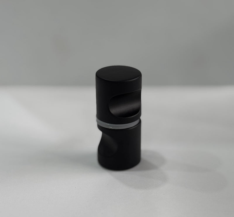Botón doble Negro
