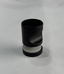 Botón sencillo negro