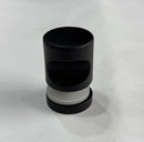 Botón sencillo negro