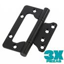 Bisagra mariposa color negro 4 x 3 pulgadas acero inoxidable 304 paquete 3 piezas