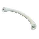 Tirador En Forma De C Con Tornillo Oculto Para Aluminio. Color Blanco