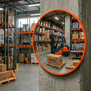 Espejo Convexo De 18"  45Cm Uso En Interiores. Reduce Puntos Ciegos.