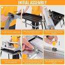 Cortador de azulejos electrica con soporte 800W 200mm