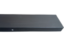 PERFIL PARA BARANDA DE VIDRIO - ANOD BLACK - SATINADO - GLASS RAIL
