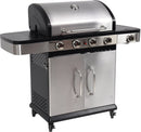 Parrilla De Gas 3+1 Acero Inoxidable 14,2Kw