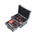 Juego de Taladro Inalámbrico 96 Piezas 18V Con 2 Baterías