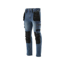 Pantalón Vaquero Elástico Azul Oscuro