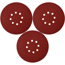 Disco Abrasivo Con Orificios con Velcro 180 mm Grano 40 a 240