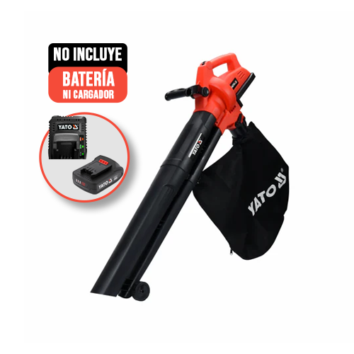 Aspiradora / Soplador De Hojas De Batería 36V=18Vx2