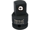 Adaptador para cubo de impacto YATO YT-1067, entrada 1/2 pulg y salida 3/4 pulg