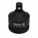 Imagen referencial del adaptador para cubo de impacto YATO YT-1167, entrada 3/4 pulg y salida 1/2 pulg