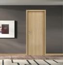 Puerta WPC 45mm Madera Interior Color Pino Recámara