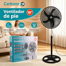 Abanico de pedestal AN85 de 18 pulgadas color negro, vista principal